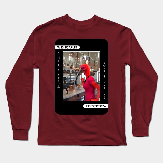 Miss Scarlet Long Sleeve T-Shirt by FaceTheStrange